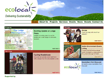 Tablet Screenshot of ecolocal.org.uk